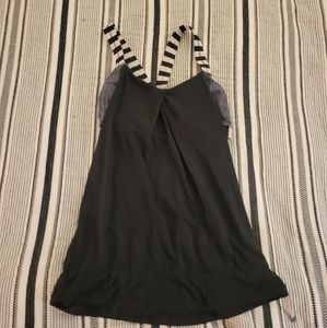 Black & White Lululemon Tank